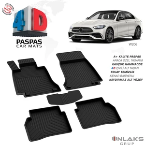 Mercedes C Serisi W206 C200  4d Havuzlu Paspas 2022 ve Üzeri
