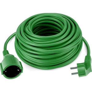 3G 1mm² 2200W Profesyonel Uzatma Kablosu ( Saf Bakır ) Yeşil 3 Metre