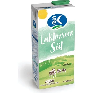 Laktozsuz Süt 1 L x 12