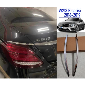 Mercedes W213 Modifiye Krom Aksesuar - W213 Bagaj Krom Çıta