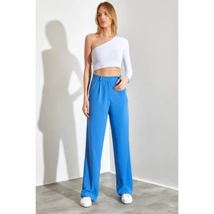 Kadın Yüksek Bel Bol Paça Pantolon