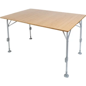 Kamp Masası - Ahşap Bambu - 2'ye Katlanır - 120 cm