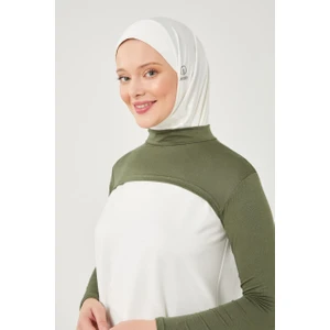 Melodi Scarf Kadın Tesettür Balıkçı Yakalı Boyunluklu Kolluk