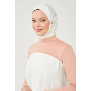 Melodi Scarf Kadın Tesettür Balıkçı Yakalı Boyunluklu Kolluk