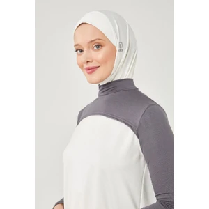 Melodi Scarf Kadın Tesettür Balıkçı Yakalı Boyunluklu Kolluk