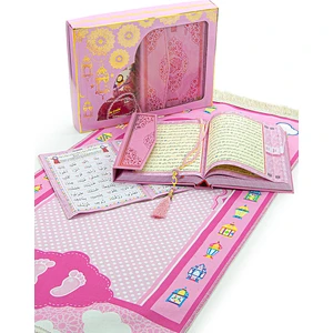 İhvan Online Kız Çocuklarına Özel Kuranı Kerim ve Elif Ba Seti