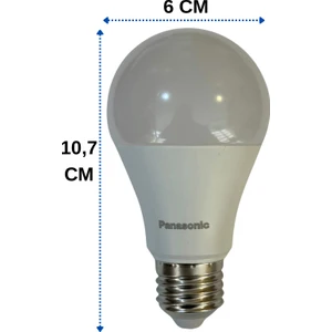 8,5W (63W) 4000K (Günışığı) E27 Duylu LED Ampul (10 Adet)