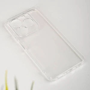 Tecno Spark 20C Kılıf Kamera Korumalı Şeffaf Yumuşak Silikon Kılıf