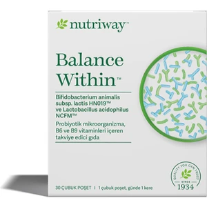 Balance Within™ - Probiyotik Mikroorganizma™ Nutriway™bu Ürünün Skt'si 10/24 Bilginize