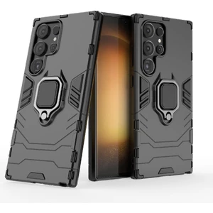 Mays Shop Samsung Galaxy S24 Ultra 5g Darbeye Kapak 360 &deg; Dönen Halka (Yurt Dışından)