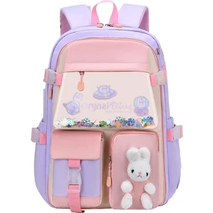 Kız Sırt Çantası Kawaii Tavşan Sırt Çantası Kız Okul Çantası Sevimli Okul Sırt Çantası Okul Çocukları Genç Kızlar Için Sırt Çantaları (Yurt Dışından)