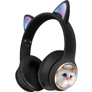 Wireless 5.3 Stereo Kedili Kulak Üstü Bluetooth Kulaklık Siyah Blt-45