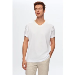 D'S Damat Slim Fit Beyaz T-shirt 4HC141996755M