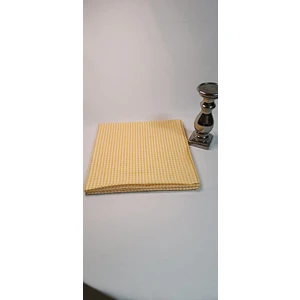 YS Home Tekstil Sarı Renk Piti Kareli  Masaörtüsü/ Sofra Bezi