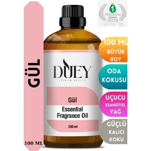 Gül Uçucu Uçucu Yağ 100ML Buhurdanlık Yağı Difüzör Esansı Oda Kokusu Esansı Hava Nemlendirici