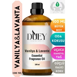 Vanilya&lavanta Uçucu Yağ 100ML Buhurdanlık Yağı Difüzör Esansı Oda Kokusu Esansı Hava Nemlendirici