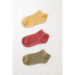 Katia & Bony Çocuk 3'lü Pamuklu Patik Çorap