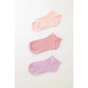 Katia & Bony Çocuk 3'lü Pamuklu Patik Çorap