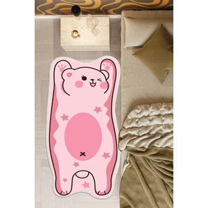 Özel Tasarım, Yıkanabilir, Kaymaz Tabanlı, Lazer Kesim Hayvan Figürlu Çocuk Oda Halısı Woobtny0674