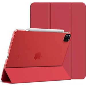 MTK Moveteck Apple Ipad Pro 11" Pro 5. Nesil 2024 Uyumlu Tablet Kılıf Akıllı Smart Uyku Modlu Standlı Şeffaf Kapaklı A2837 A3006