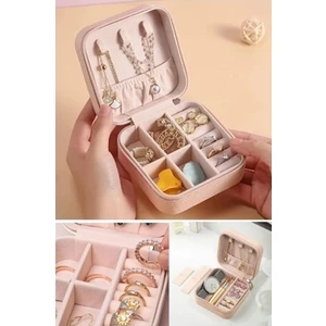 Kitchen Live Şık Mücevher Takı Çantası Kolye , Yüzük , Küpe Organizeri Seyehat Takı Çantası Takı Düzenleyici
