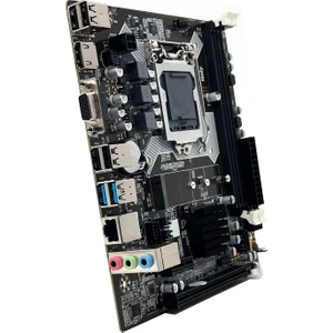 H81 M2 Sata Ddr3 1600MHZ USB 2.0 VGA HDMI Ses Lan 1150P 4.gen Anakart