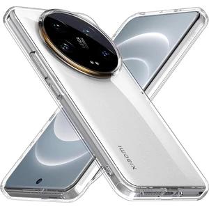 M.tk moveteck Xiaomi Mi 14 Ultra Kılıf Kamera Çıkıntılı Korumalı Yumuşak Şeffaf Silikon Renksiz Arka Kapak -Clear
