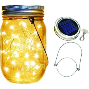 Güneş Enerjili Solar 3 W Rgb Peri Ledli Dekoratif Kavanoz