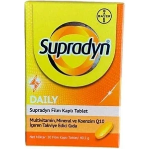 Daily Koenzim Q10 30 Film Kaplı Tablet