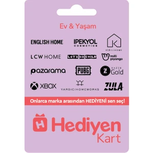 Hediyen Kart - Ev & Yaşam - 5000 TL