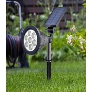 7W 3200K Gün Işığı Güneş Enerjili Kazıklı Çim Lambası Cata Solar Bahçe Armatürü