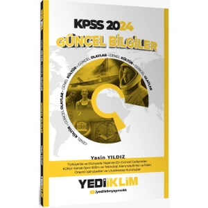 Yediiklim Yayınları KPSS 2024 Güncel Bilgiler ve Mesleki Hazırlık Yetişkinler İçin 7 Deneme Seti
