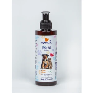 Myfeo Kedi ve Köpekler Için Omega 3 ve 6 Içerikli Balık Yağı