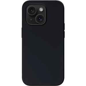 iPhone 14 Uyumlu Kılıf Magsafe Şarj Özellikli Liquid Silikon Recci Mousse Serisi Kapak Siyah