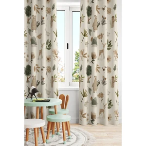 Bertille Home Çocuk ve Bebek Odası Fon Perde Tek Kanat (Child Room Curtain)