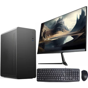 E-Vix Plain I5-4400 16GB 256GB SSD 24" Masaüstü Ofis Bilgisayarı