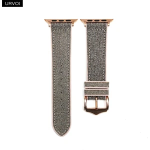 PSGT Apple Watch Uyumlu Serisi Parlak Renk Iplik Dikişler