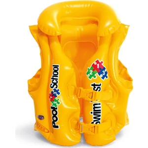 Intex Yakalı Sarı Yelek 50X47 cm (3-6 Yaş)