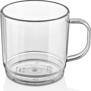 İstanbul Horeca 6 Adet  Kırılmaz, Çizilmez, Yıkanabilir Polikarbon 300 Ml Çay Bardağı