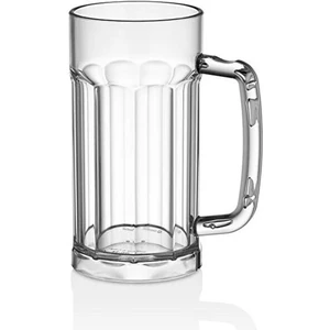 İstanbul Horeca 6 Adet Kırılmaz, Çizilmez, Yıkanabilir Pc Arjantin Ayran Ve Bira Bardağı 560 Ml