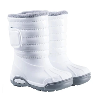 W10168 Topo Ski Charol Waterproof Kürklü Kar Botu Beyaz