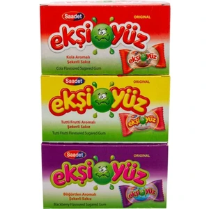 Efsane Ekşiyüz Sakız 3 Kutu