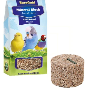 Eurogold Muhabbet Kuşları Için Mineral Gaga Taşı Blok Tekli