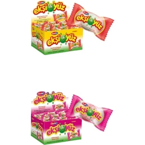 Ekşiyüz Sakız 2'li Set 700 gr Tutti Frutti - Çilek