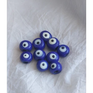 Huayen Atelier El Yapımı Cam Nazar Boncuğu 10 Adet