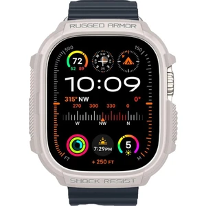 Apple Watch 49mm (Ultra 2/1) Kılıf Rugged Armor Dune Beige - ACS07381
