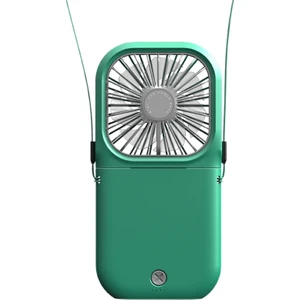 Taşınabilir Fan Mini Kolye Fanı USB Şarj Edilebilir El Fanı Katlanabilir Kişisel Soğutma Fanı Hava Soğutucu 3 Hız Ayarı (Yurt Dışından)