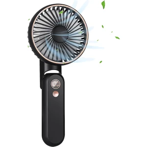 El Fanı, 5 Rüzgar Hızı ve 2500MAH Pil ile 180 ° Katlanabilir Mini Fan, Seyahat Ofisi Için USB El Fanı Cep Fanı (Yurt Dışından)
