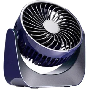 USB Taşınabilir Soğutma Masa Fanı 360 Döndür 3 Hız Elektrikli Sessiz Güçlü Mini Masa Hayranları Yatak Odası/ev/ofis Fanı (Yurt Dışından)