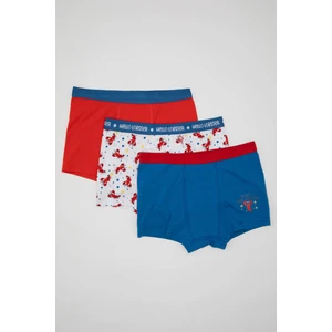 Erkek Çocuk Desenli 3'lü Boxer C4202A824HS